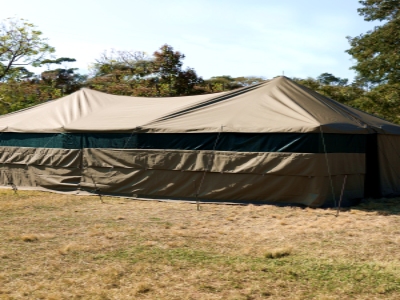 5m x 10m Canvas Bush Marquee Tents