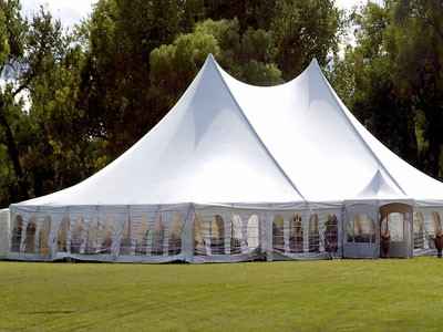 9m x 12m Peg & Pole Tent