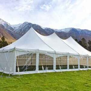 9m x 27m Peg and Pole Tent