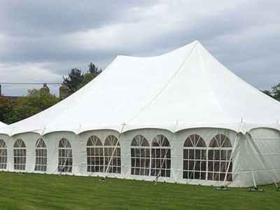 9m x 15m Peg & Pole Tent