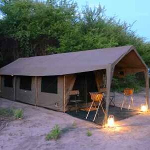 4.5m X 2.9m X 2.5m Safari Lodge Tent