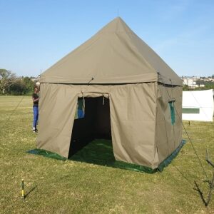 5m x 5m Canvas Bush Marquee Tent