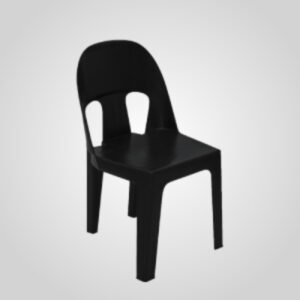 Black Plastic Chair