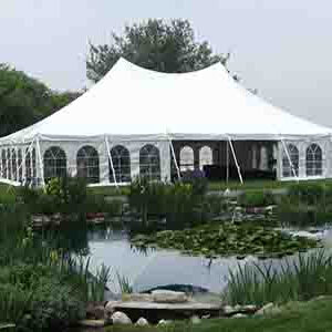 5m x 10m Peg and Pole Tent