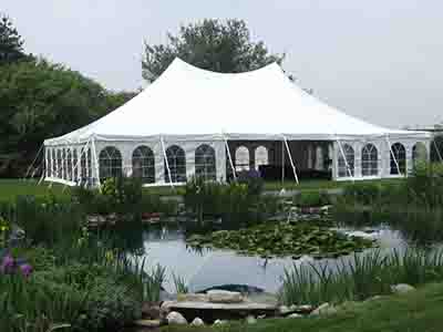 5m x 10m Peg and Pole Tent